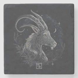 Create Your Own Mystical Capricorn Steinuntersetzer