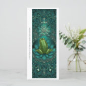 Create Your Own Mystical Frog Bookmark Card (Stehend Vorderseite)