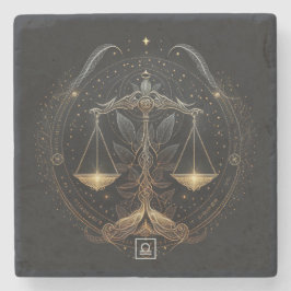 Create Your Own Mystical Libra Steinuntersetzer