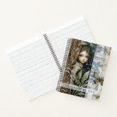 Create Your Own Mystical Maiden Botanical Notizblock (Innenseite)