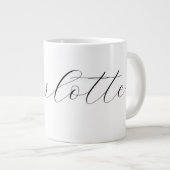 Create your own Name Mug Jumbo-Tasse (Vorderseite Rechts)