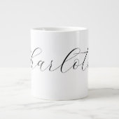 Create your own Name Mug Jumbo-Tasse (Vorderseite)
