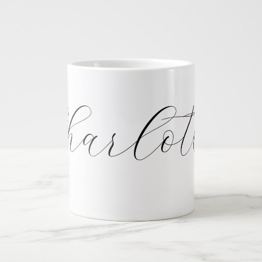 Create your own Name Mug Jumbo-Tasse (Vorderseite)