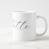 Create your own Name Mug Jumbo-Tasse (Rechts)
