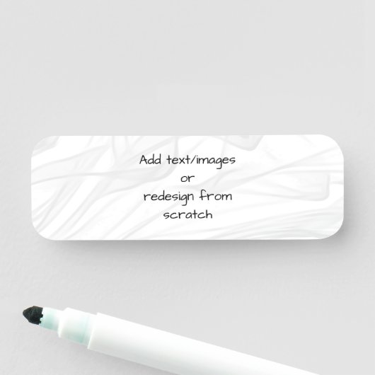 Create Your Own! Namensschild (Beispiel)