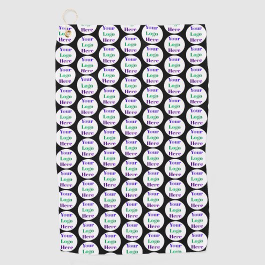 Create Your Own No Minimums Custom Logo Golfhandtuch (Vorderseite)