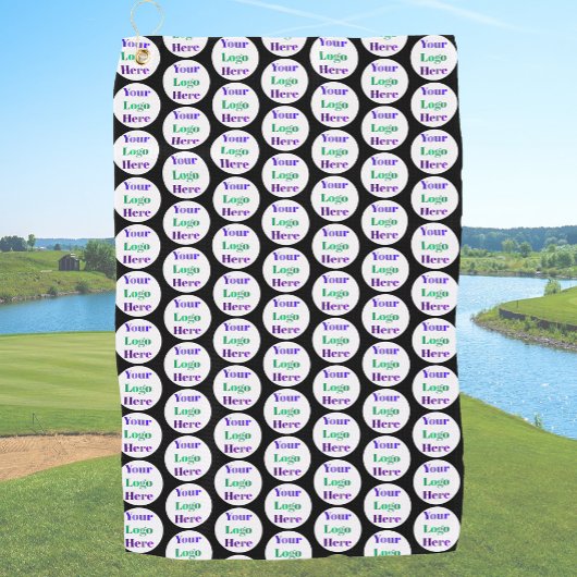 Create Your Own No Minimums Custom Logo Golfhandtuch