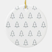 Create your own nordic family photo christmas keramik ornament (Hinten)