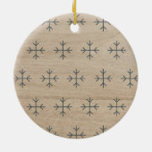 Create your own nordic family photo christmas keramik ornament (Hinten)