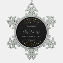 Create Your Own Our First Christmas Married