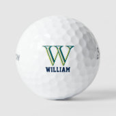 Create Your Own Personalize Branded Monogram Golfball (Vorderseite)