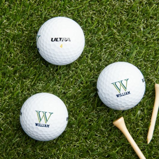 Create Your Own Personalize Branded Monogram Golfball (Insitu Gras)