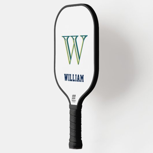 Create Your Own Personalize Branded Monogram Pickleball Schläger (Links)