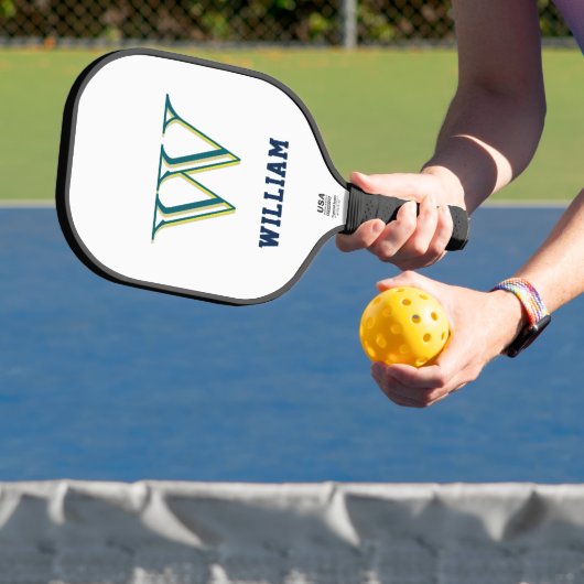 Create Your Own Personalize Branded Monogram Pickleball Schläger (InSitu)