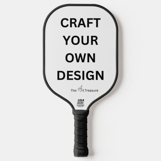 Create Your Own Personalize Branded  Pickleball Schläger (Vorderseite)
