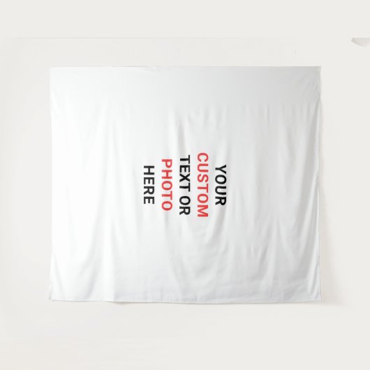 Create Your Own Personalize Extra-Large Wandteppich (Vorderseite (Horizontal))