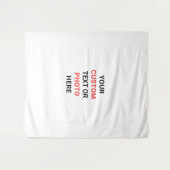 Create Your Own Personalize Large Wandteppich (Vorderseite (Horizontal))