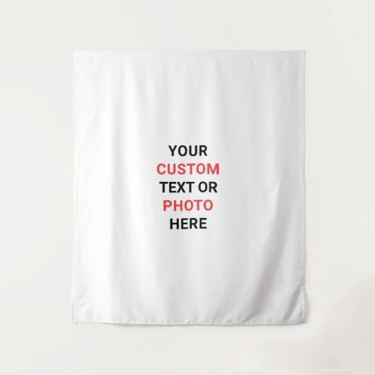 Create Your Own Personalize Large Wandteppich (Vorderseite)