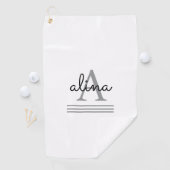 Create Your Own Personalize Monogram Golfhandtuch (Insitu)