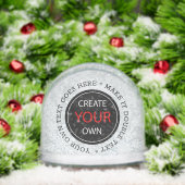 Create Your Own - Personalized, branded / Photo Schneekugeln (Weihnachten)