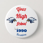 Create Your Own Personalized Class Reunion Button (Vorderseite)