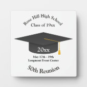 Create Your Own Personalized Class Reunion Sign Fotoplatte (Vorderseite)
