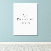 Create Your Own Personalized Custom  Leinwanddruck (Insitu (Holzboden))