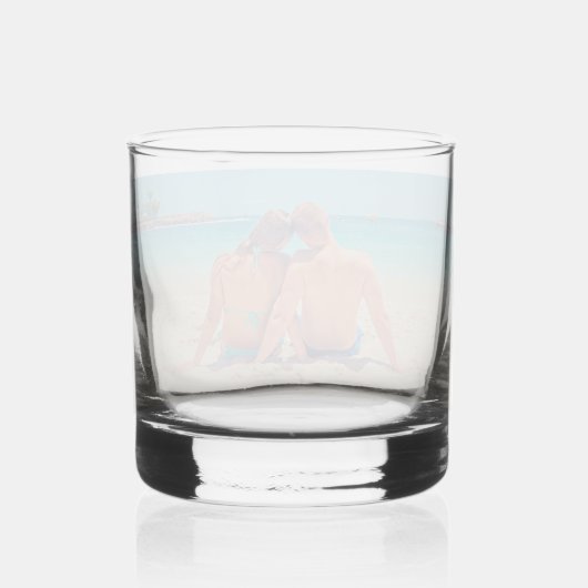 Create Your Own Personalized Custom Photo Whiskyglas (Rückseite)
