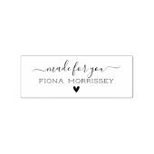 Create Your Own Personalized Made For You Gummistempel (Prägung)
