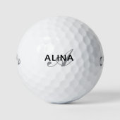 Create Your Own Personalized Name Monogram Golfball (Vorderseite)