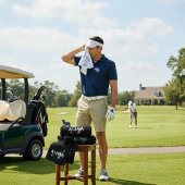 Create Your Own Personalized Name Monogram Golfhandtuch