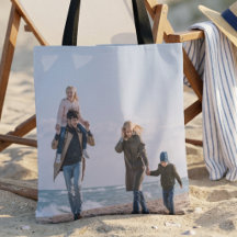 Create Your Own Personalized Photo Tote Bag