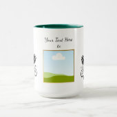 Create Your Own personalized Template Text Tasse (Zentrum)