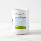 Create Your Own personalized Template Text Verwandlungstasse (Zentrum)