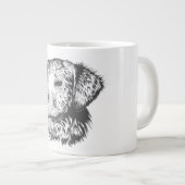 Create Your Own Pet Dog Customized Jumbo-Tasse (Vorderseite Rechts)