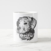 Create Your Own Pet Dog Customized Jumbo-Tasse (Vorderseite)