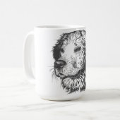 Create Your Own Pet Dog Customized Kaffeetasse (Vorderseite Links)