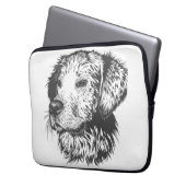 Create Your Own Pet Dog Customized Laptopschutzhülle (Vorderseite Links)