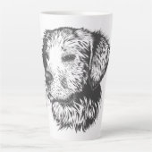 Create Your Own Pet Dog Customized Milchtasse (Vorderseite)