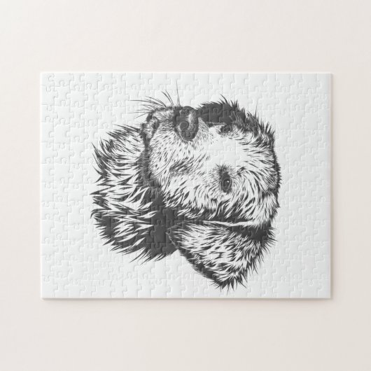 Create Your Own Pet Dog Customized Puzzle (Horizontal)