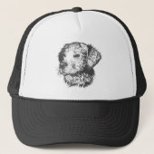 Create Your Own Pet Dog Customized Truckerkappe (Vorderseite)