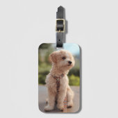 Create Your Own Pet Photo Custom Picture Gepäckanhänger (Vorderseite Vertikal)