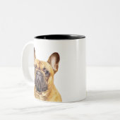 Create Your Own Pet Photo Zweifarbige Tasse (Vorderseite Links)