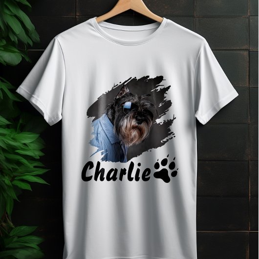 create your own pet shirt idea here custom photo