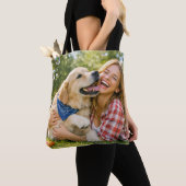 Create Your Own Pet Tote Bag – Add 2 Custom Photos Tasche (Von Nahem)
