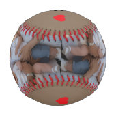 Create Your Own Photo And Text Baseball (Vorderseite)