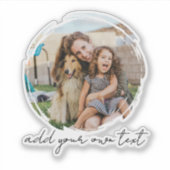 Create Your Own Photo Aufkleber (Vorderseite)