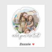 Create Your Own Photo Aufkleber (Blatt)