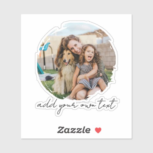 Create Your Own Photo Aufkleber (Blatt)