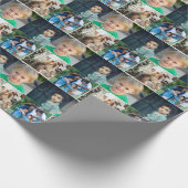 Create Your Own Photo Collage Geschenkpapier (Ecke)
